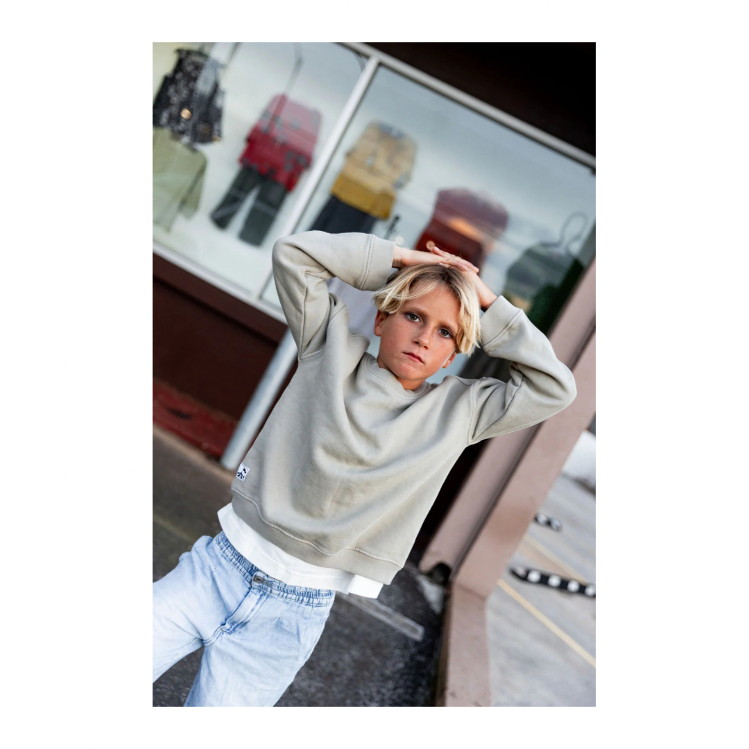 Dinky Circus, Magical Mayhem Tour Sweatshirt in Crockery