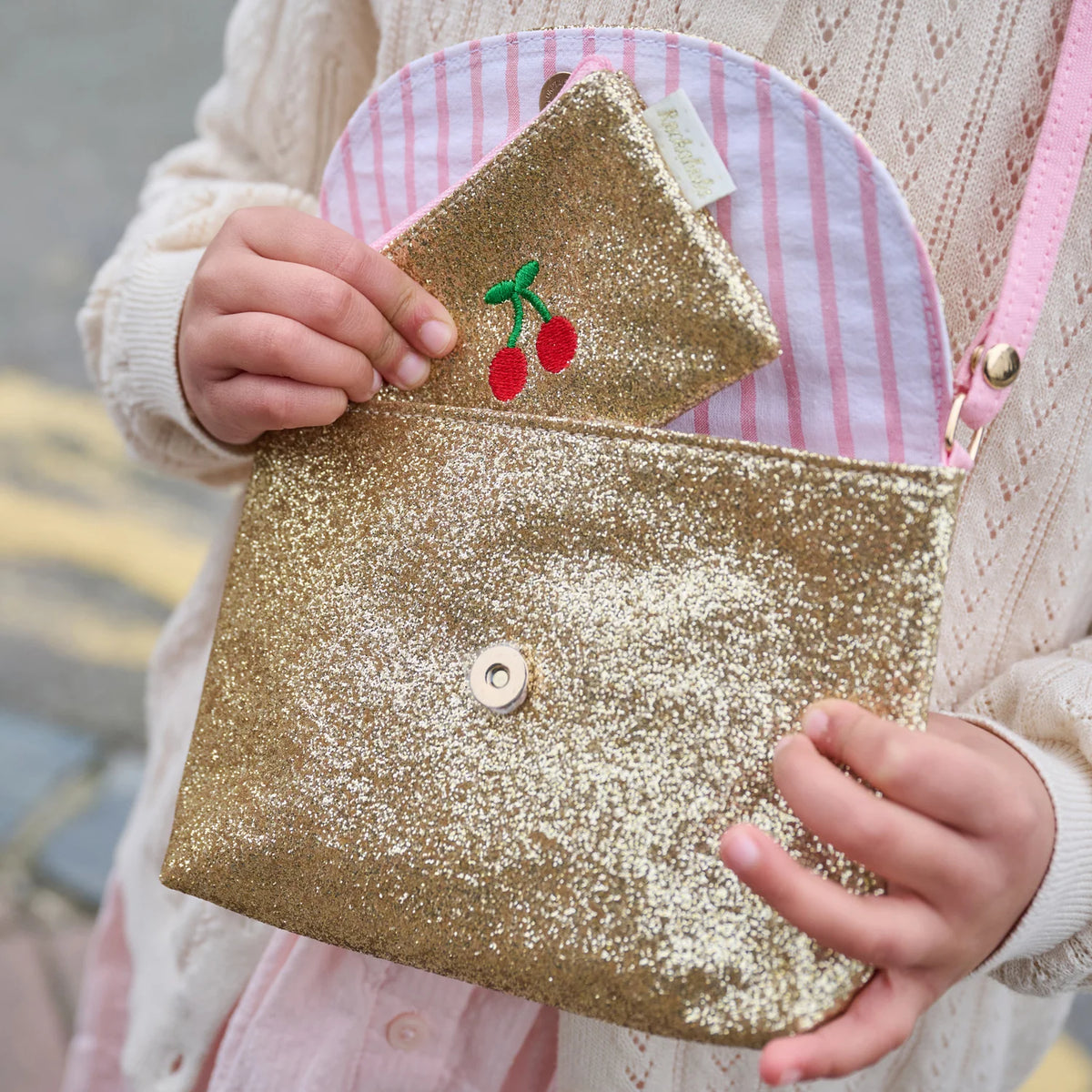Rockahula, Cherry Dreams Glitter Bag