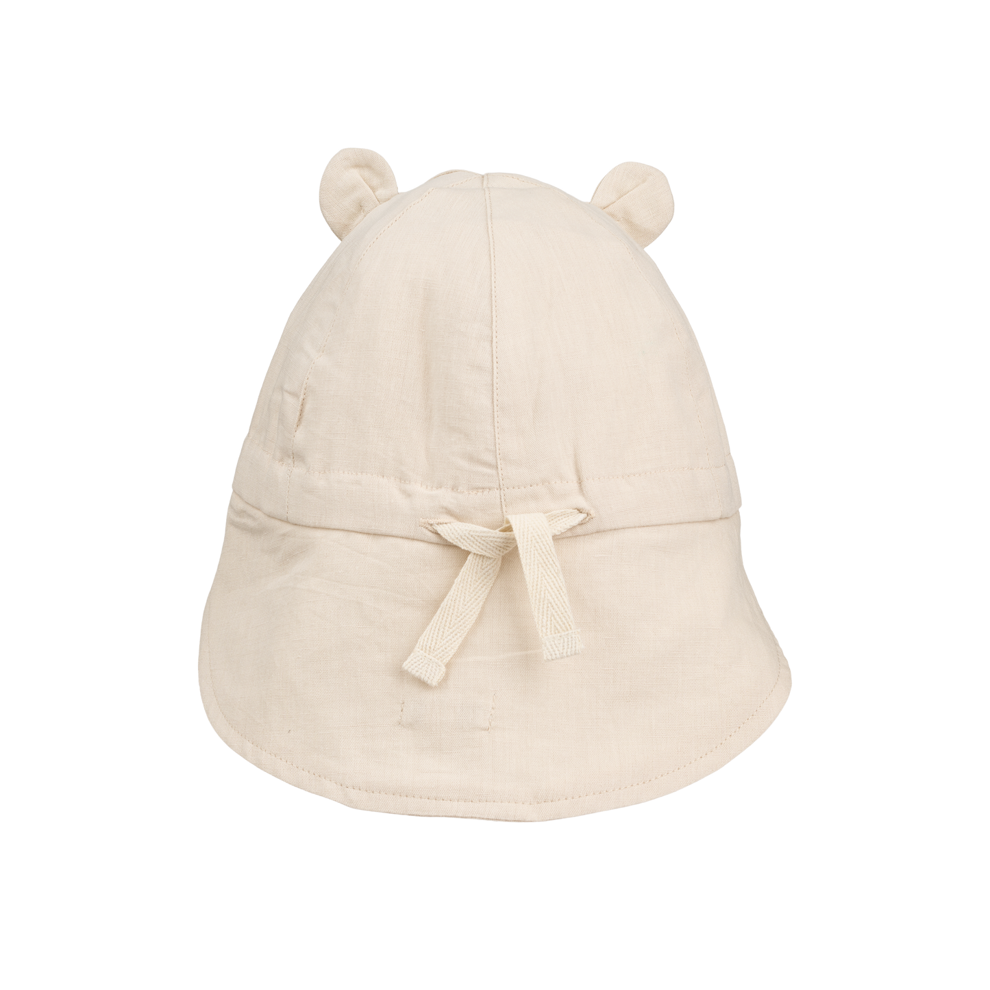 Panda Gorm Linen Sun Hat With Ears