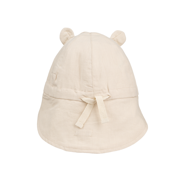 Liewood, Panda Gorm Linen Sun Hat With Ears