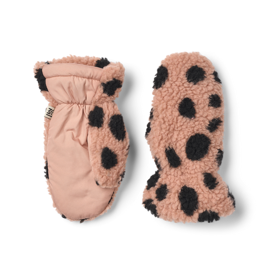 Liewood, Grethe Pile Mittens, Mega Leo/Pale Tuscany