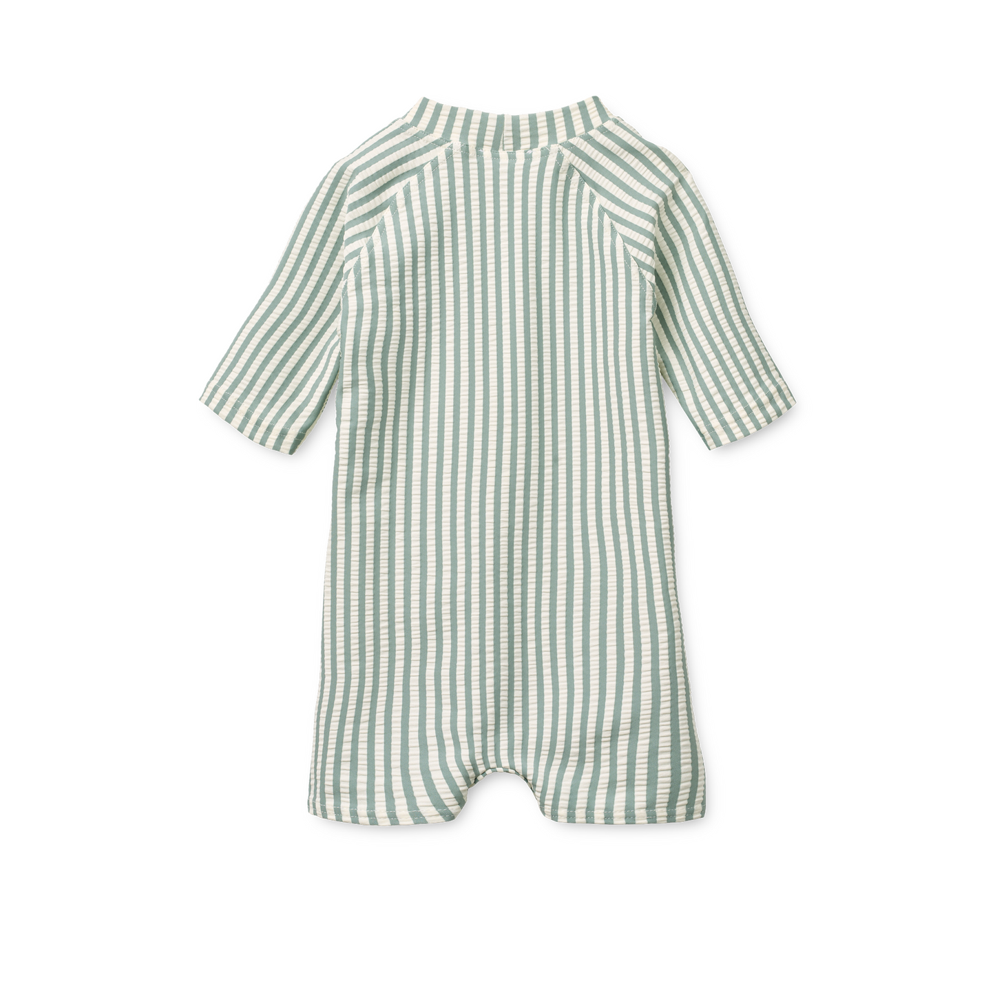 Liewood, Thor Seersucker Baby Swim Jumpsuit