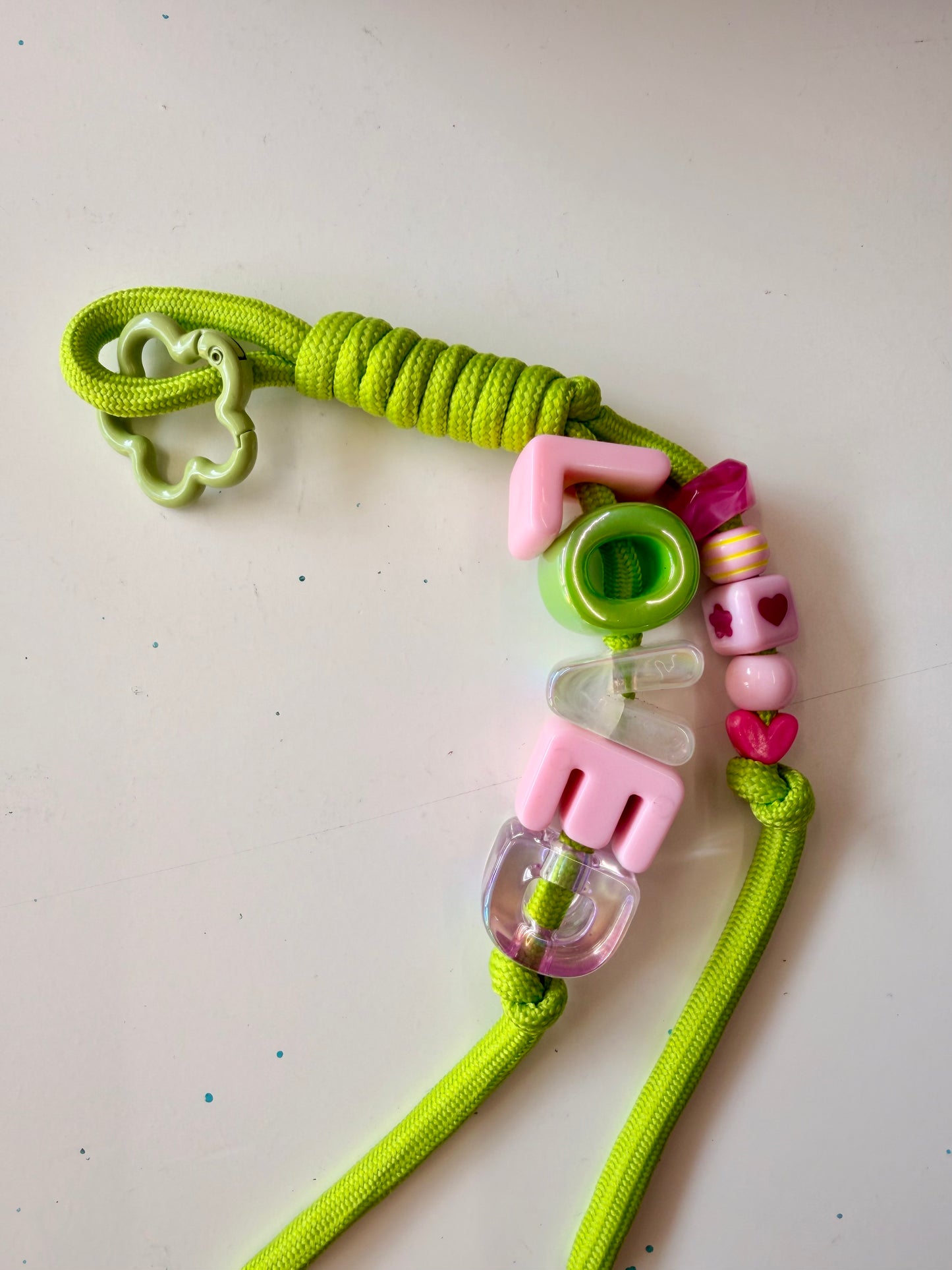 Lenny & Loop, Charm Keychain - Loved
