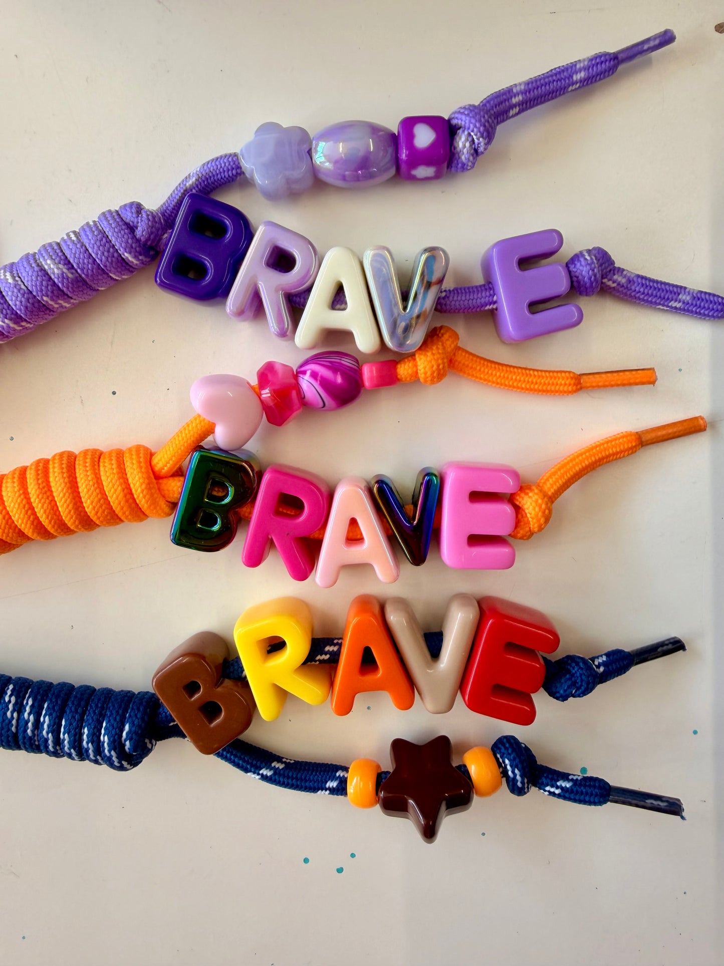 Lenny & Loop, Charm Keychain - Brave