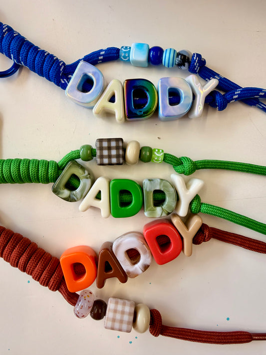 Lenny & Loop, Charm Keychains - Daddy