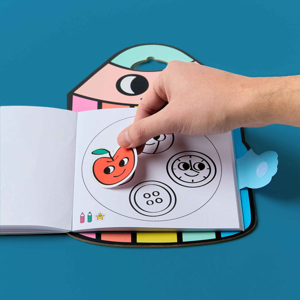 OMY, Montessori Shapes Sticker Book