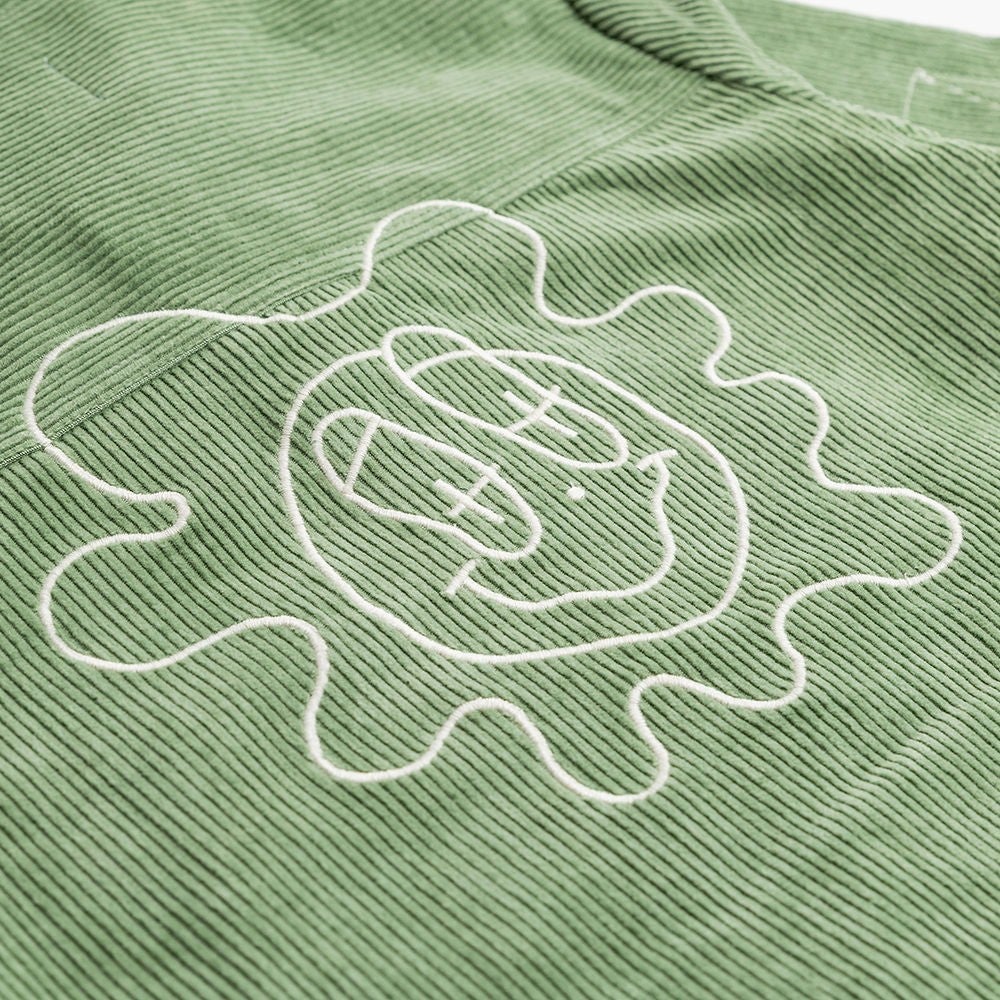 Dinky Circus, Green Popover Corduroy Smock