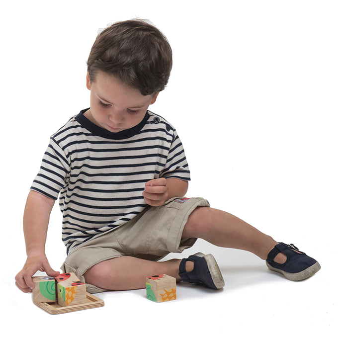 Wooden Baby Blocks Toy for Toddler