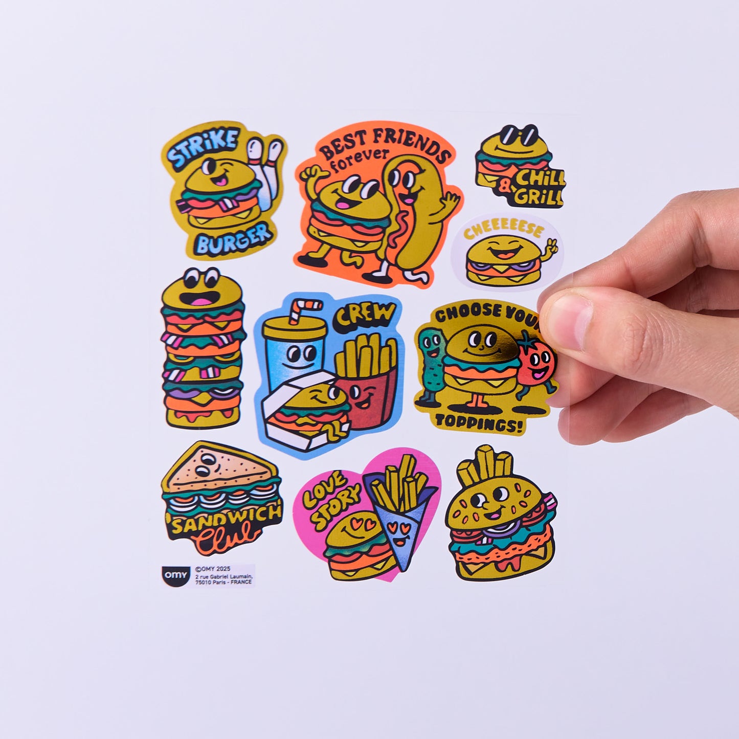 OMY Fabulous Big Stickers