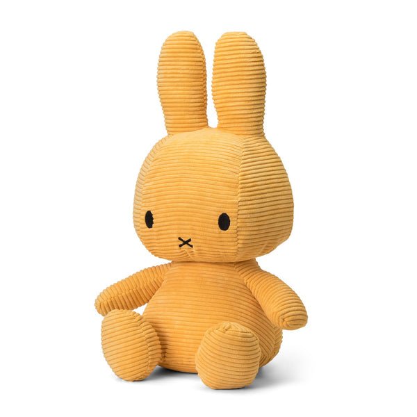 Miffy, Large Yellow Eco-Corduroy Large - 33cm