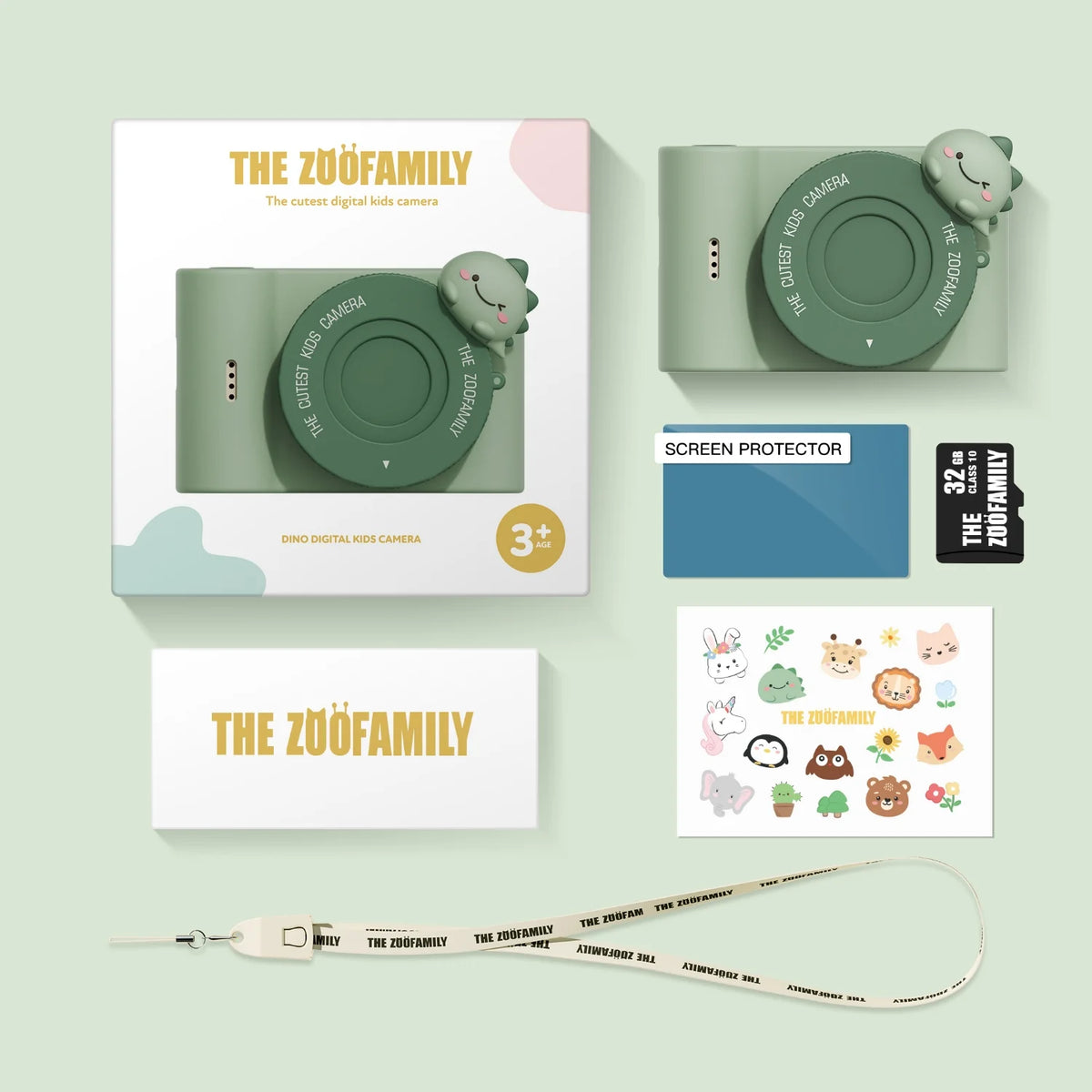 The ZooFamily, Urban Zoo Digital Camera for Older Kids, Dino