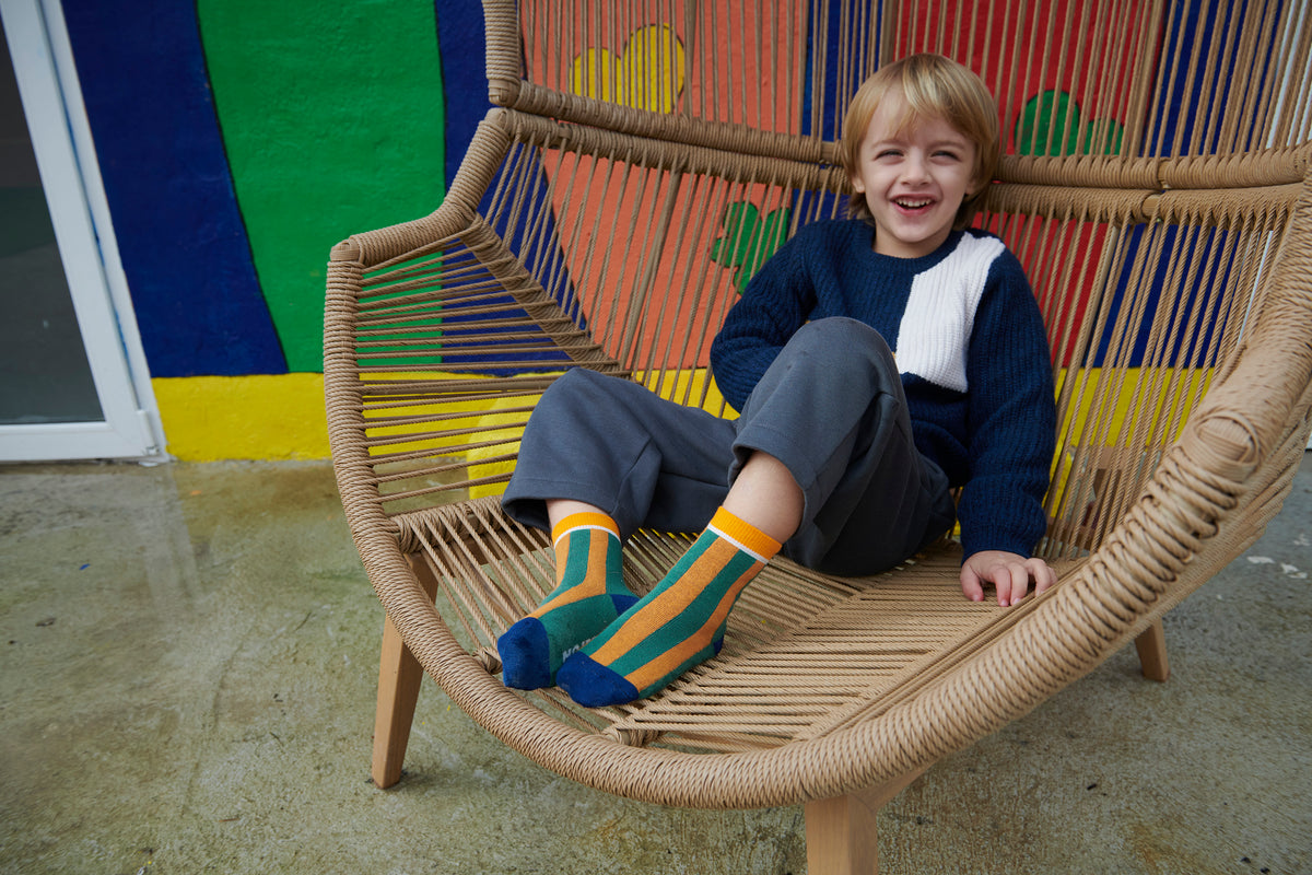 MP Denmark, Jasper Block Stripe Socks