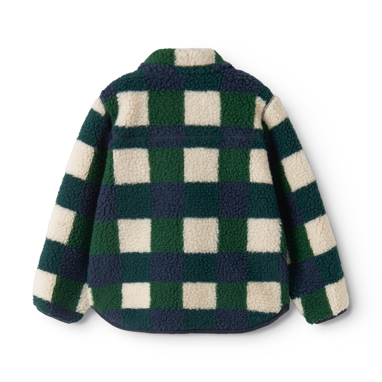 Liewood, Nolan Pile Jacket in Bright Garden Mega Check