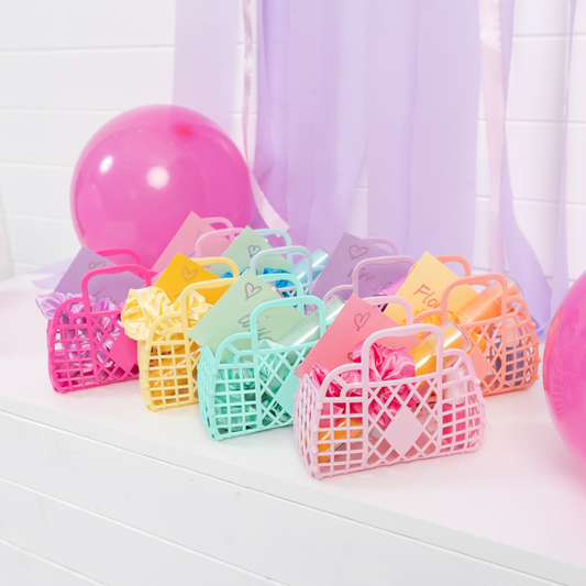 Mini Latte Retro Basket Jelly Bag