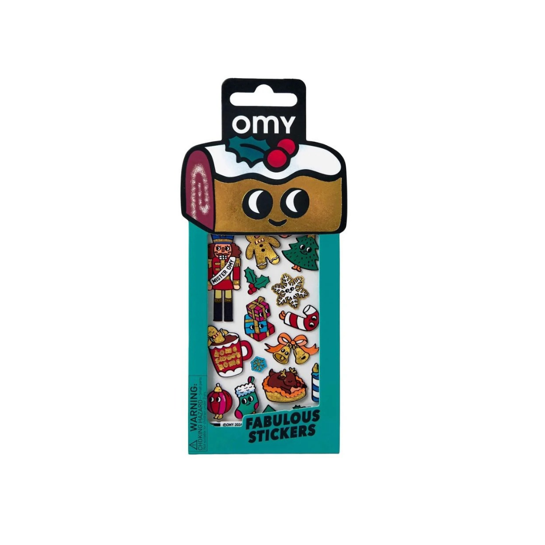 OMY, Iconic Fabulous Stickers, Christmas