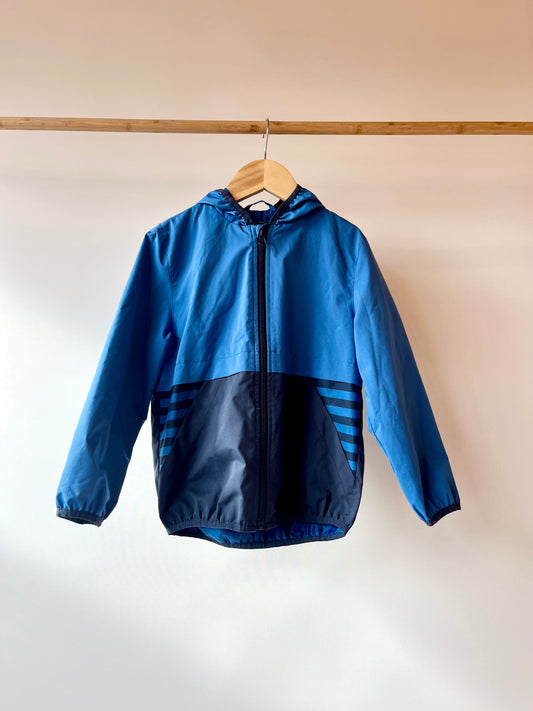 Preloved Manor, Blue Lightweight Windbreaker Jacket, 6 Years