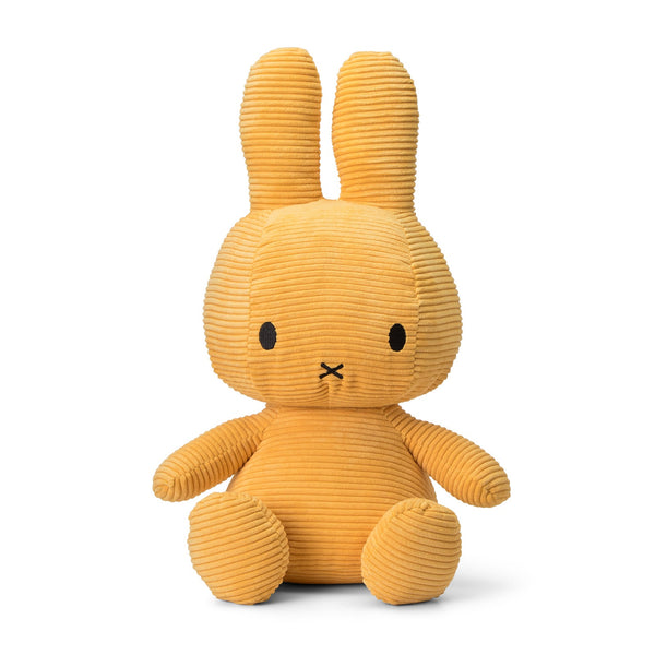 Miffy, Large Yellow Eco-Corduroy Large - 33cm
