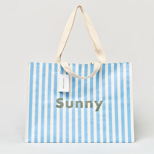 SunnyLife, Carryall Beach Bag Oversized Tote, La Mer Blue