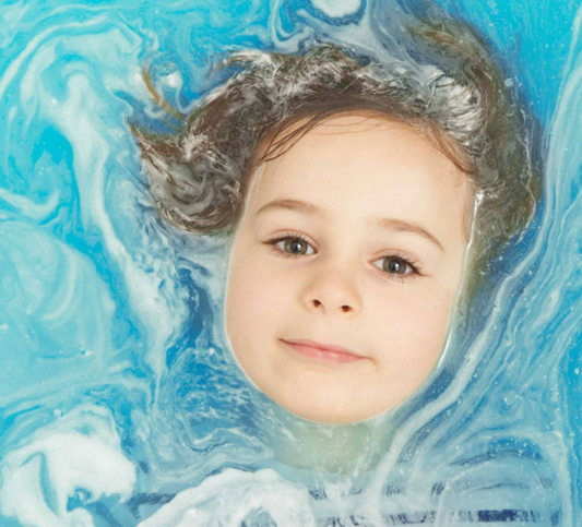 Crackling Bath Salts, Blue