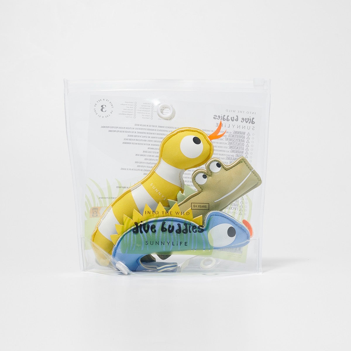 SunnyLife, Dive Buddies Into the Wild Multi - Set of 3