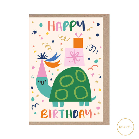 Happy Birthday! Turtle Card