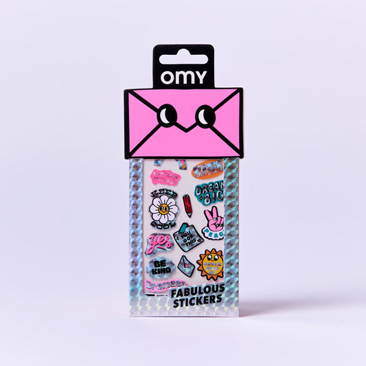 OMY, Iconic Fabulous Stickers, Messages