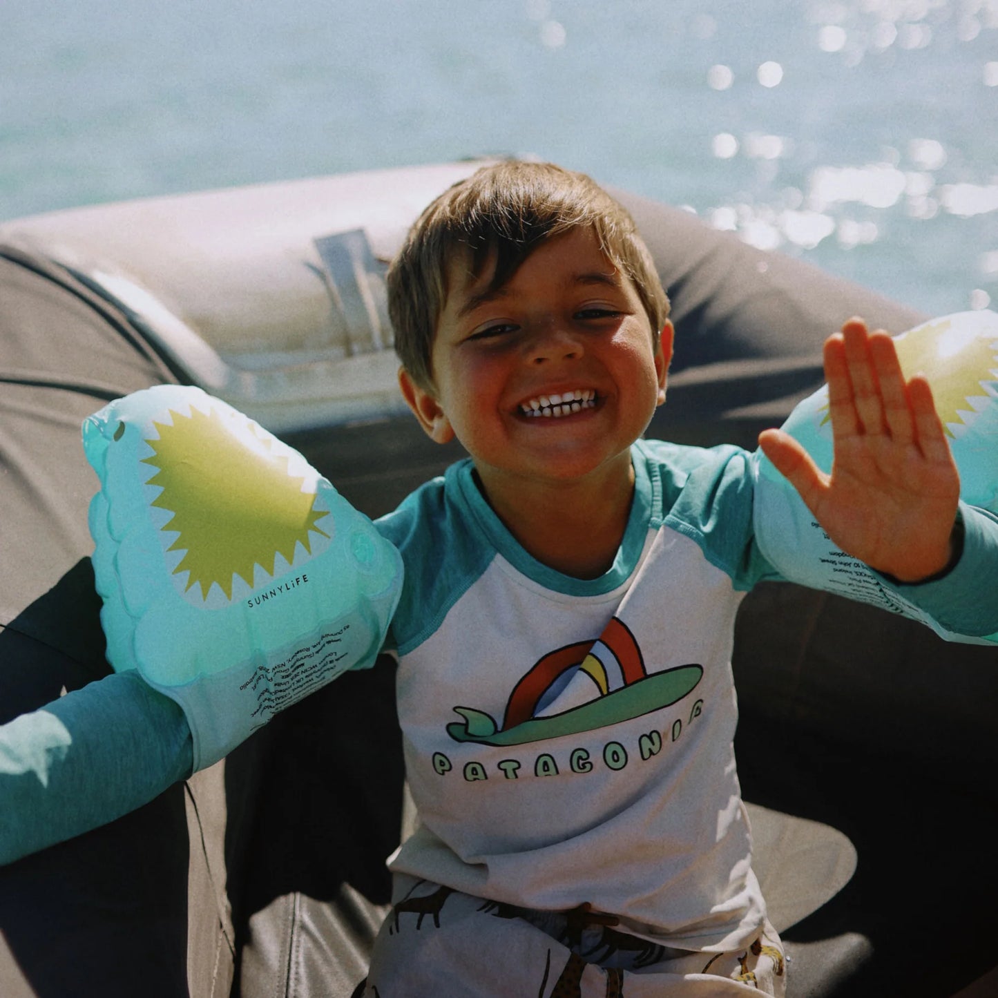 SunnyLife, Kids Inflatable Arm Bands - Salty the Shark