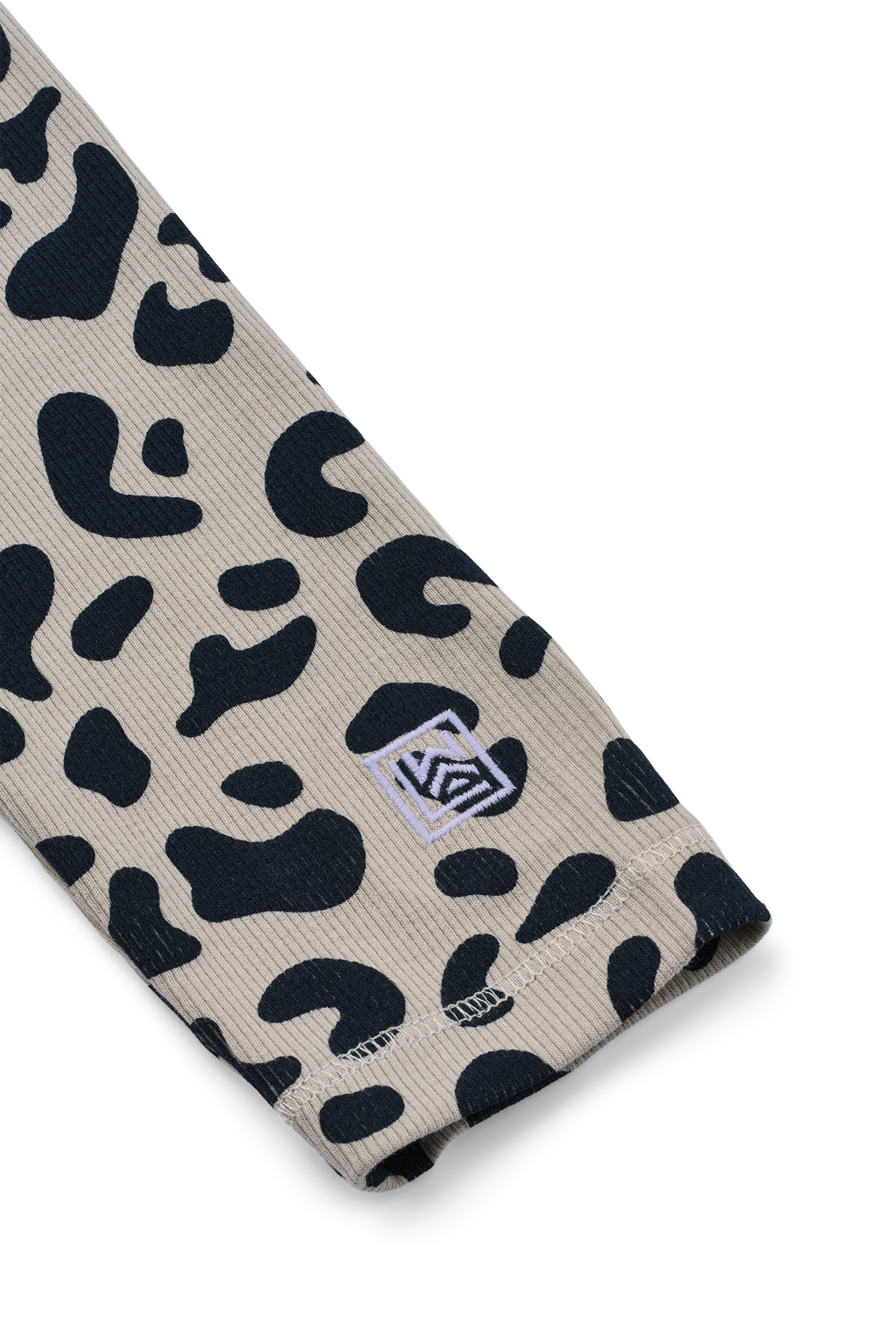 Liewood, Marien Ribbed Cotton Leggings in Leopard Print