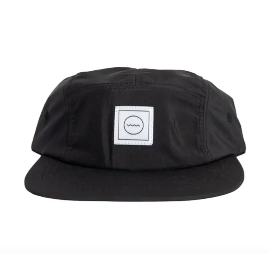 Rad River, Coal Nylon Five-Panel Hat