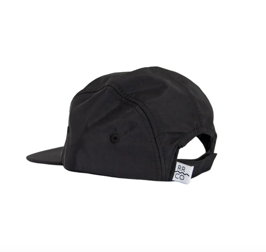 Rad River, Coal Nylon Five-Panel Hat