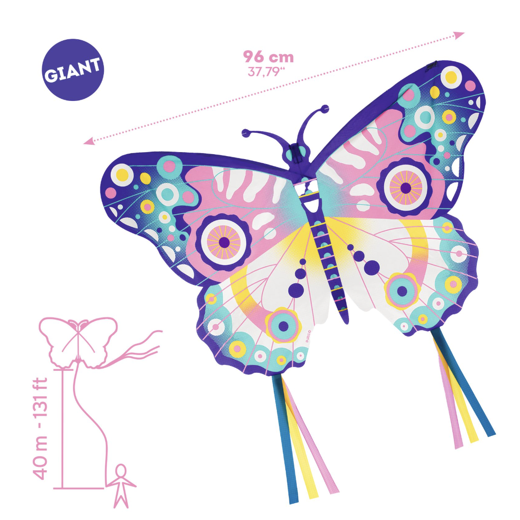 Djeco, Maxi Butterfly Kite