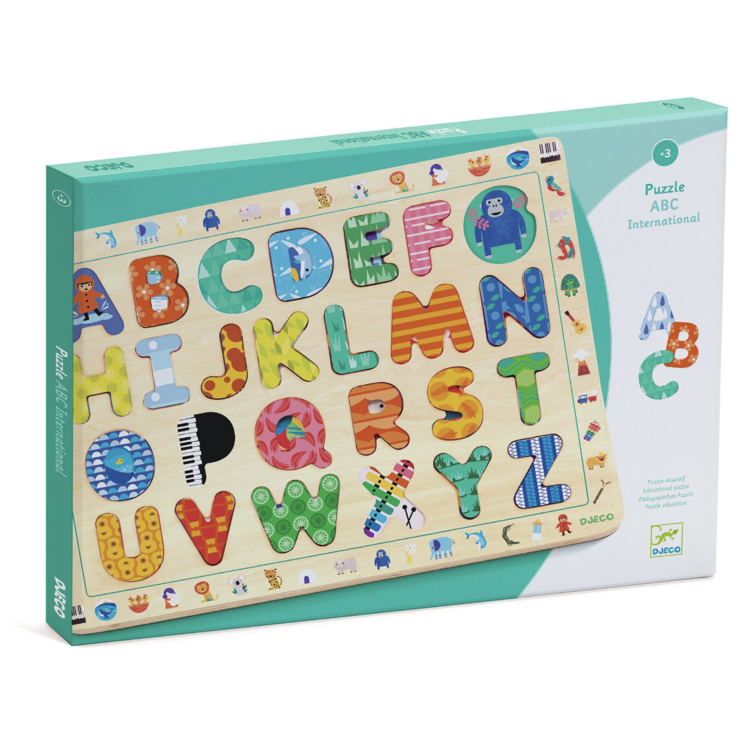 Djeco, ABC International Puzzle