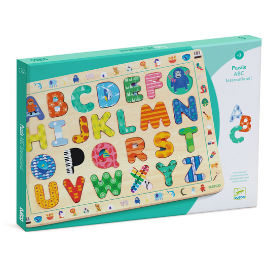 Djeco, ABC International Puzzle