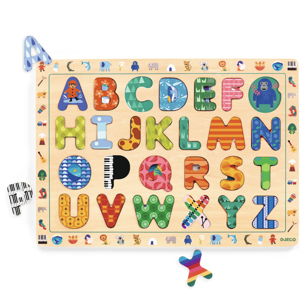 Djeco, ABC International Puzzle