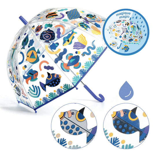 Djeco, Colour-changing Fish Umbrella