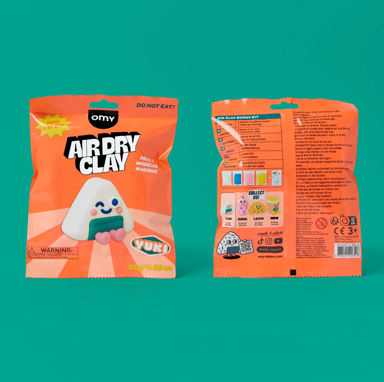 OMY, Yuki Sushi Air Dry Clay