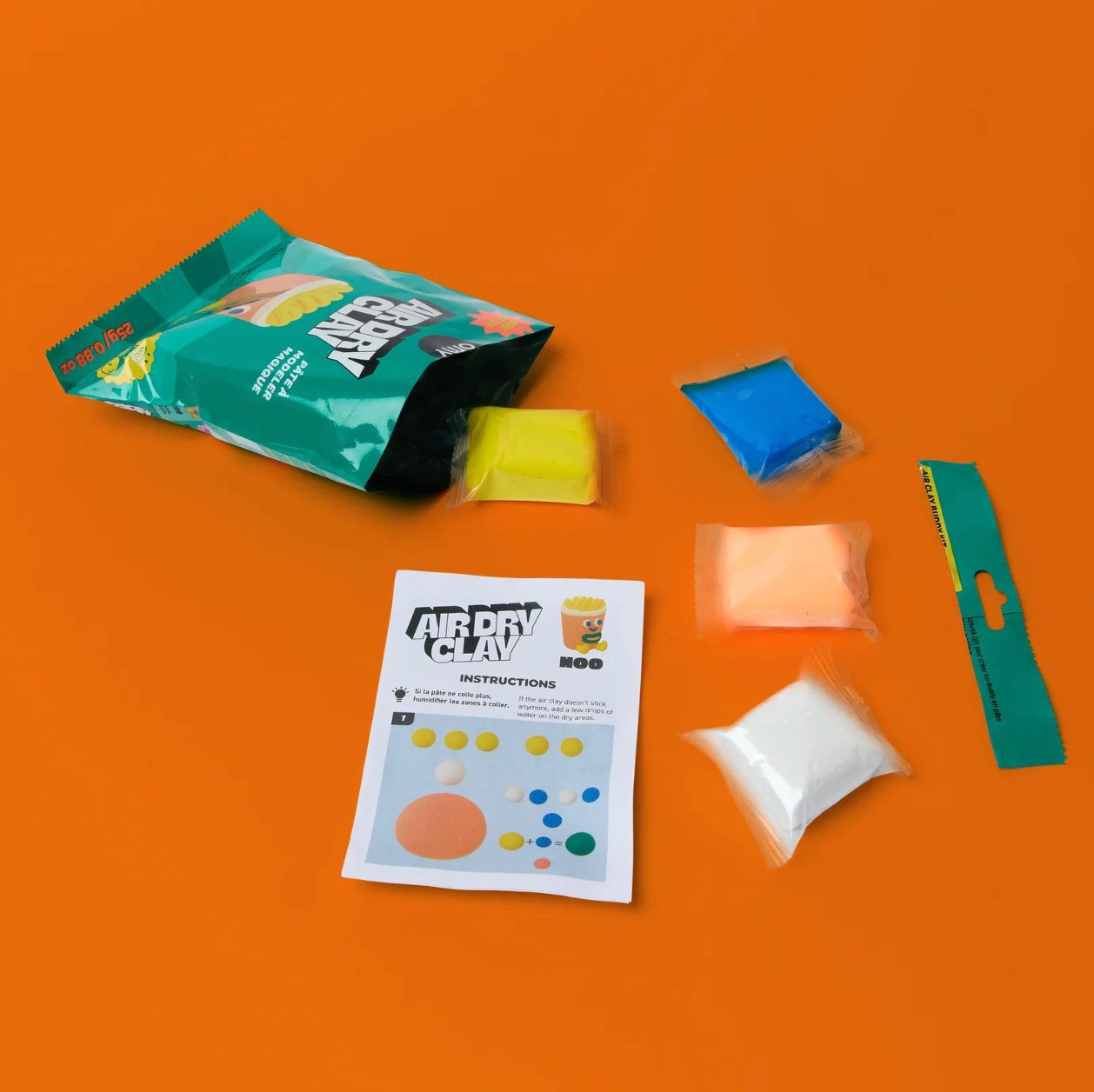 OMY, Noo Noodoll Air Dry Clay Kit