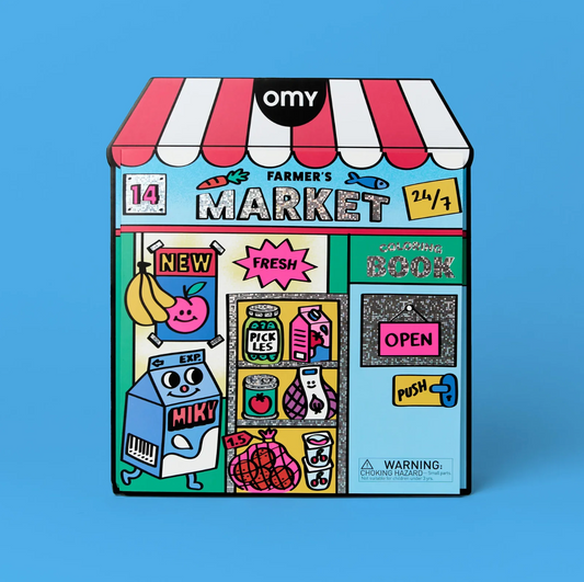 OMY, Farmer's Market Colouring & Sticker Book