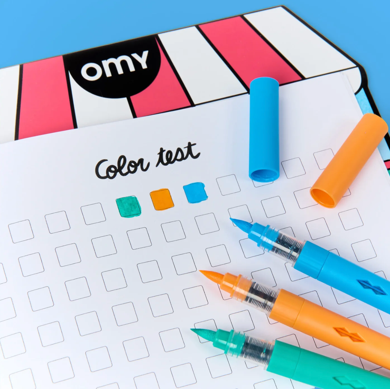 OMY, Farmer's Market Colouring & Sticker Book