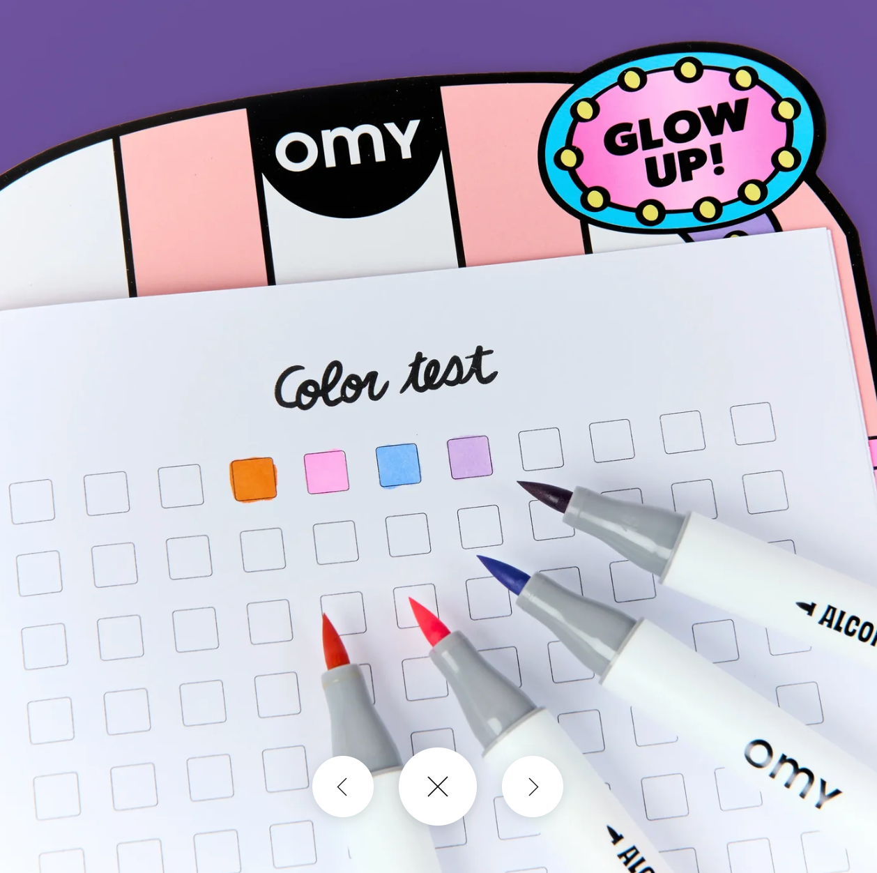 OMY, Beauty Shop Colouring & Sticker Book
