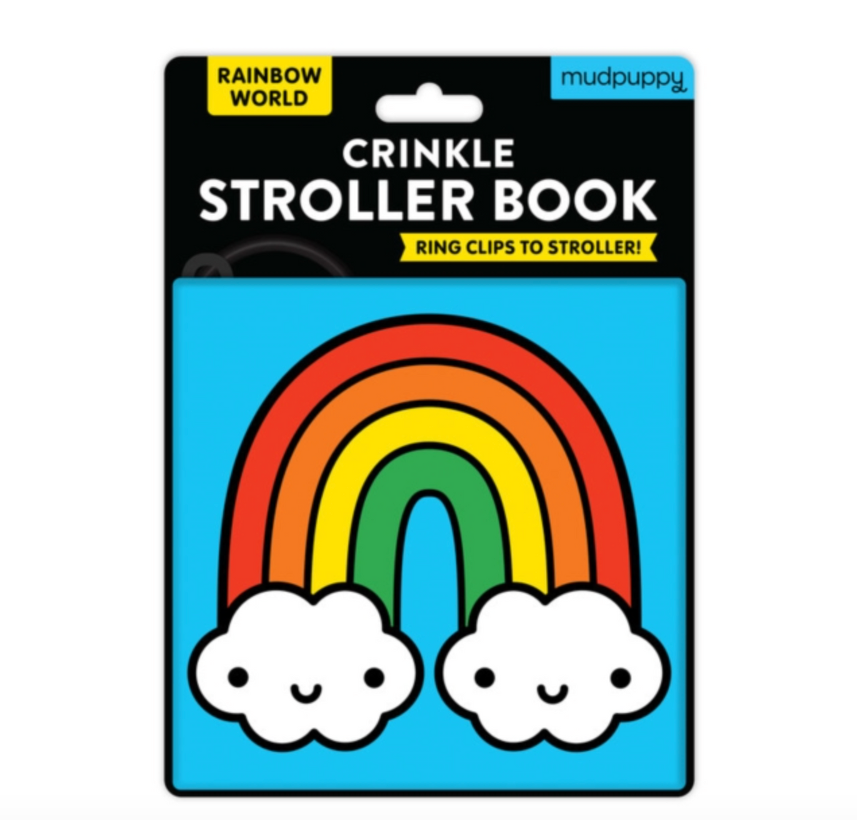 Mudpuppy, Rainbow World Stroller Book
