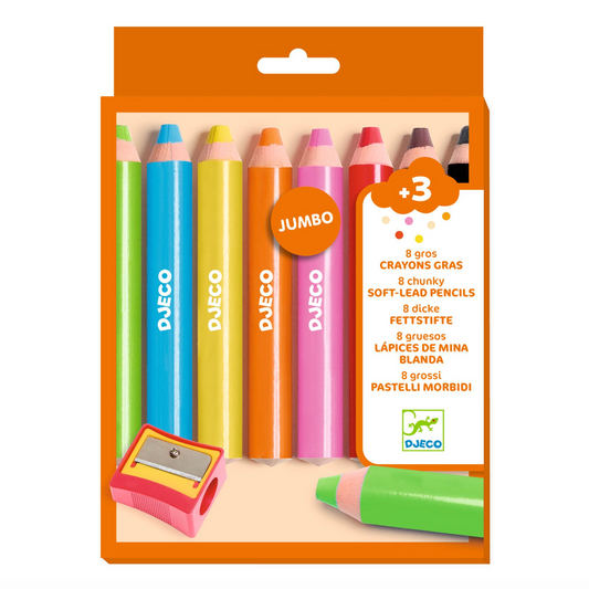 Djeco, Wax Colouring Pencils