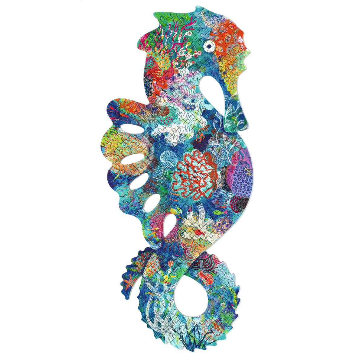 Djeco, Seahorse Puzzle Art
