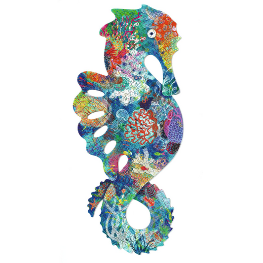 Djeco, Seahorse Puzzle Art