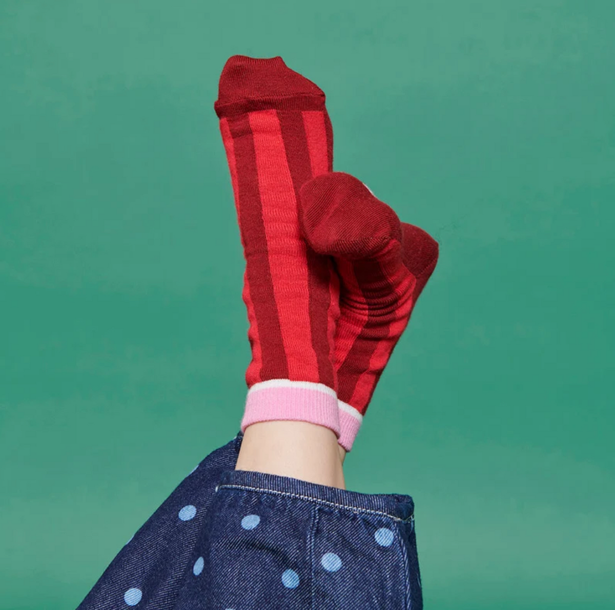 MP Denmark, Red Striped Socks