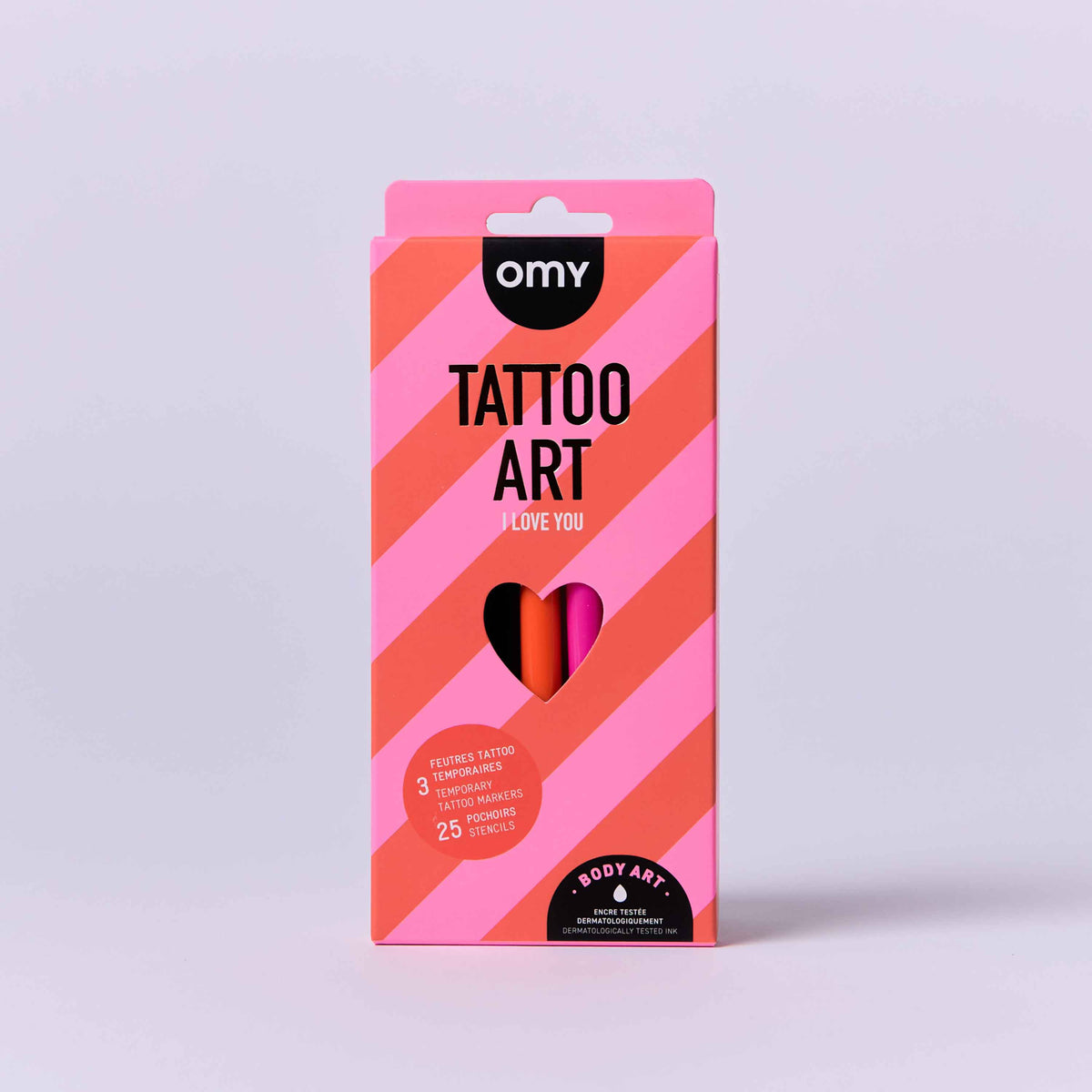 OMY, Body Tattoo Art, I Love You