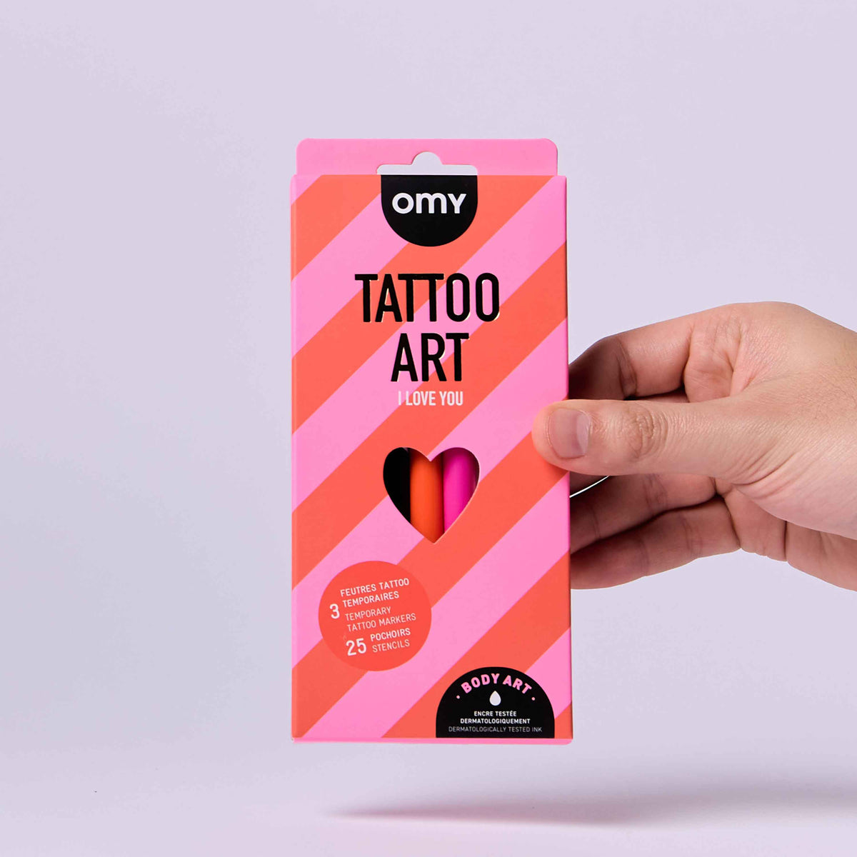 OMY, Body Tattoo Art, I Love You