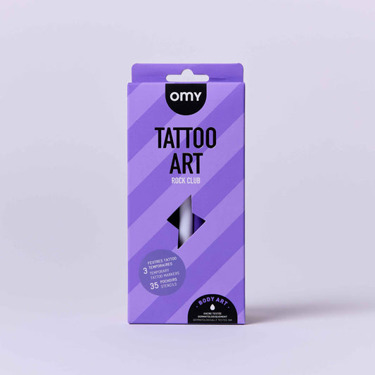 OMY, Body Tattoo Art Pens, Rock Club