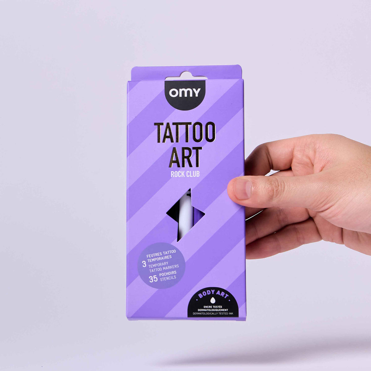 OMY, Body Tattoo Art Pens, Rock Club