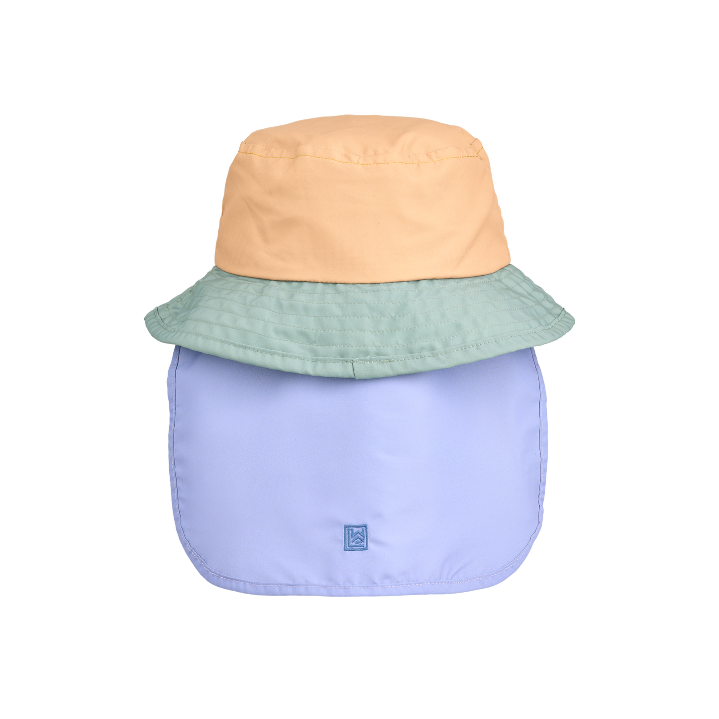 Liewood, Damona Colour Block Waterproof Sun Hat with Neck Shade